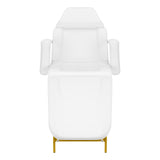 Cosmetic chair 557G with cuvettes white - BVShop