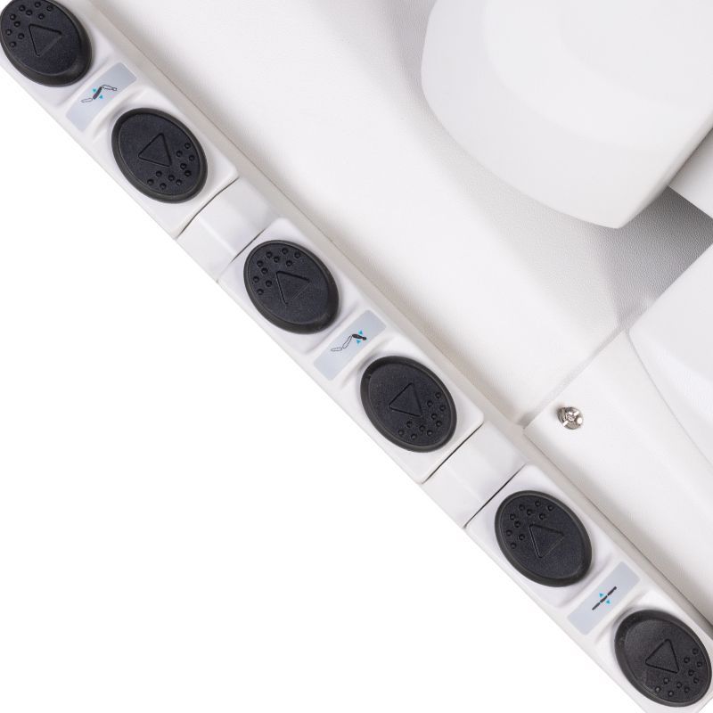 COSMETIC ELECTRIC CHAIR. AZZURRO 708B EXCLUSIVE 4 MOTOR HEATED - BVShop