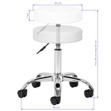 Cosmetic stool AM-310 white v - BVShop