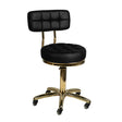 Cosmetic stool gold am-961 black - BVShop
