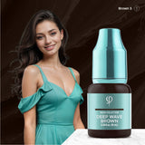 PhiAcademy PMU Aqua Deep Wave Brown Pigment 10ml — product colour presentation