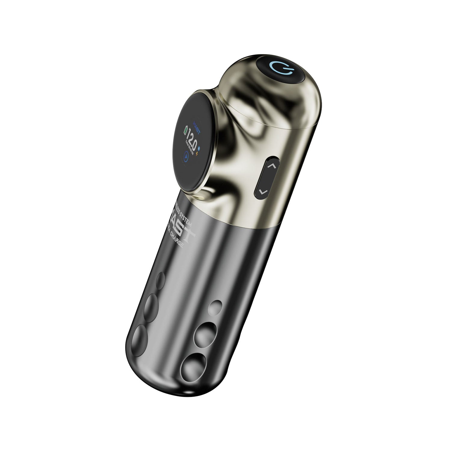 Тату-машинка Dragonhawk Mast Archer S зеленая и черная, ход 4,2 мм