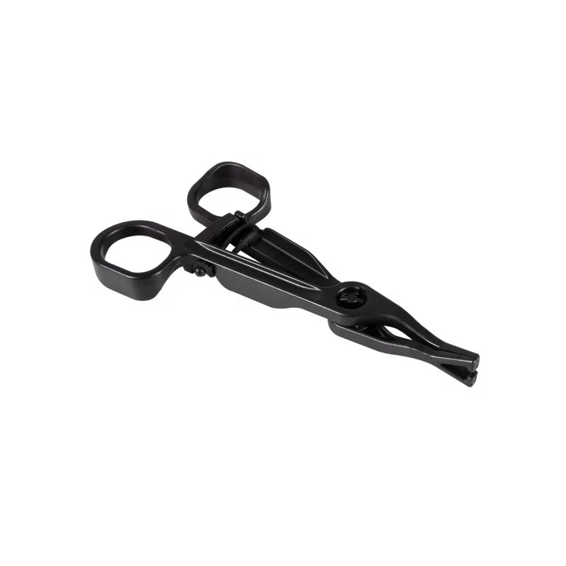 Одноразовые пинцеты для пирсинга с открытым треугольным захватом