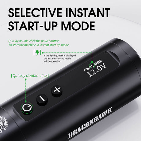 Dragonhawk Mast X10 Wireless Tattoo Pen - BVShop