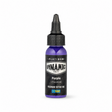Dynamic Platinum Purple tetovēšanas tintes 30ml pudelīte uz balta fona ar maigu dabisku ēnu