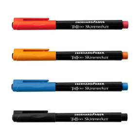 Eberhard Faber Tattoo Skinmarker Black/Blue/Pink/Orange - BVShop