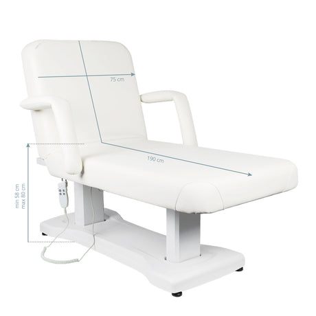 Electric bed massage azzurro 819a 3 strong White - BVShop