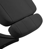 Electric cosmetic chair SILLON CLASSIC 3 motors black - BVShop