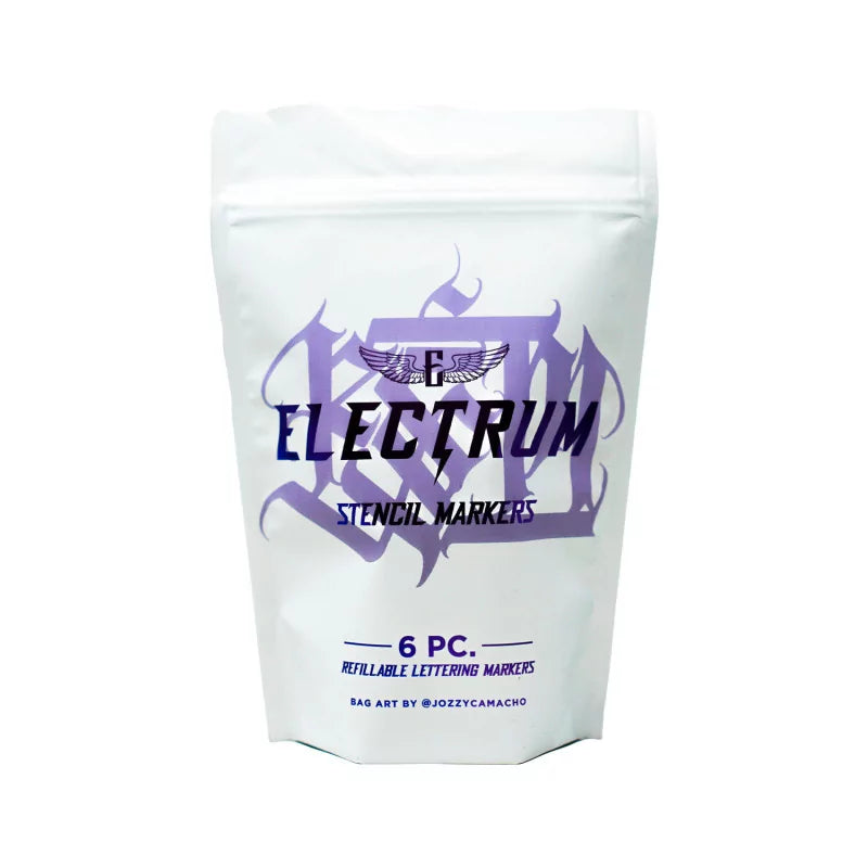 Electrum Electrum Refillable Markers Pack Of 6 - BVShop