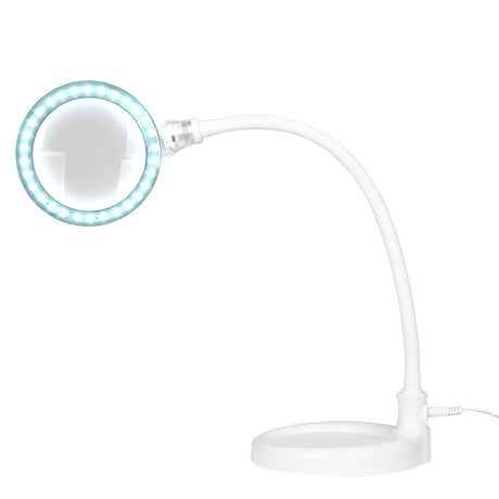 Elegant 2014-2r 30 led magnifier lamp smd 5d with a stand and a clip on the desk - BVShop