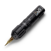 Equaliser Pentagram Wireless Tattoo Machine with sleek black design and ergonomic grip for precise tattooing.