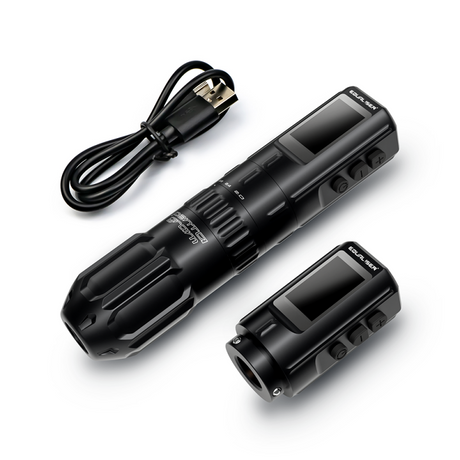 Профессиональный беспроводной татуировочный аппарат Equaliser Pentagram