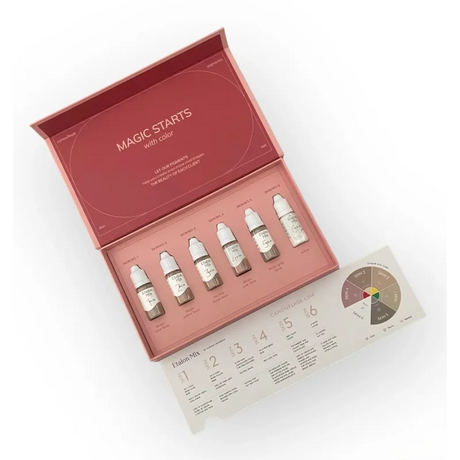 Etalon Mix Maskēšanās Ādas Pigmentu Komplekts 6x5ml