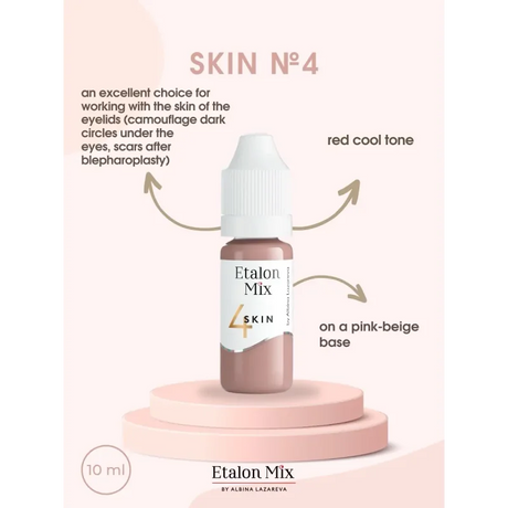 Etalon Mix Maskēšanās Ādas Pigmentu Komplekts 6x5ml