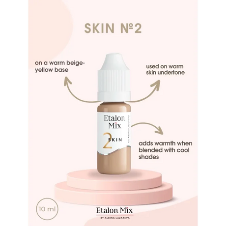 Etalon Mix Maskēšanās Ādas Pigmentu Komplekts 6x5ml