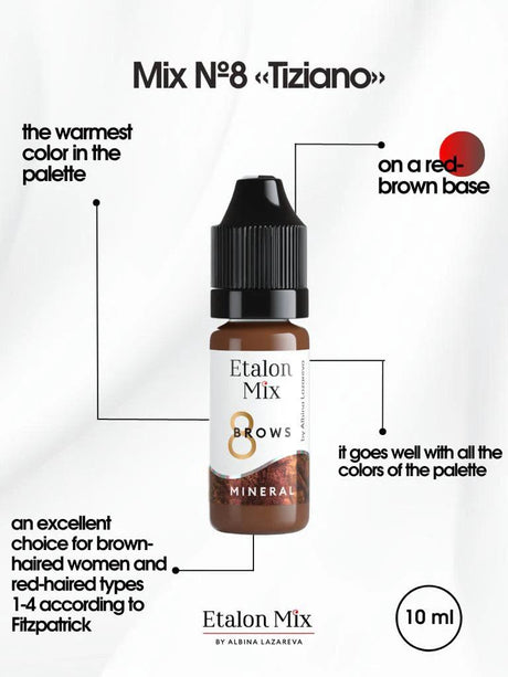 Etalon Mix Mineral Line Eyebrow Set 5x10ml - BVShop