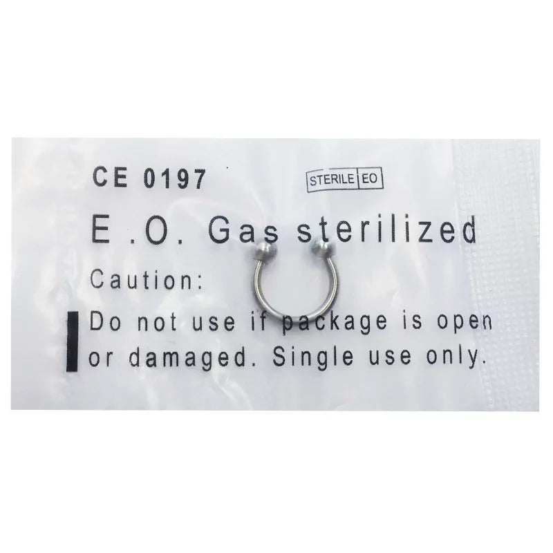 Кольцо для брови №3