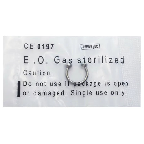 Кольцо для брови №3