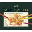 Faber-Castell colour Pencils 24pcs - BVShop