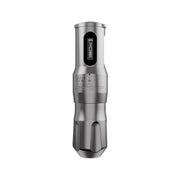 FK Irons One Adjust Gunmetal wireless tattoo machine front view with short cap