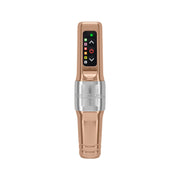 Microbeau Flux Mini Champagne Gold machine with PowerBolt Mini battery