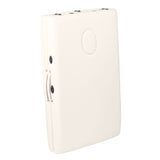 Folding massage table, aluminum comfort, 2-section cream - BVShop