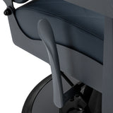 Gabbiano barber chair Bruno with graphite frame Graphite - BVShop