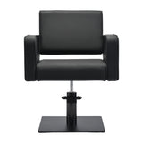 Gabbiano Bilbao hairdressing chair black - BVShop