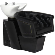 Gabbiano black hairdressing wash unit London - BVShop