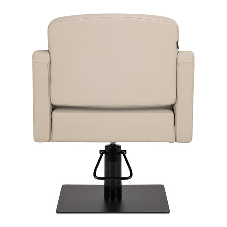 Gabbiano Elda hairdressing chair grey-beige - BVShop