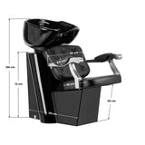 GABBIANO HAIR WASH UNIT LYON BLACK - BVShop