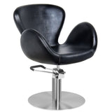 Gabbiano hairdressing chair Amsterdam black - BVShop