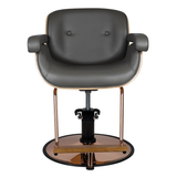 Gabbiano hairdressing chair gray venice - BVShop