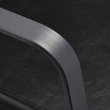 Gabbiano hairdressing chair Porto gray black - BVShop