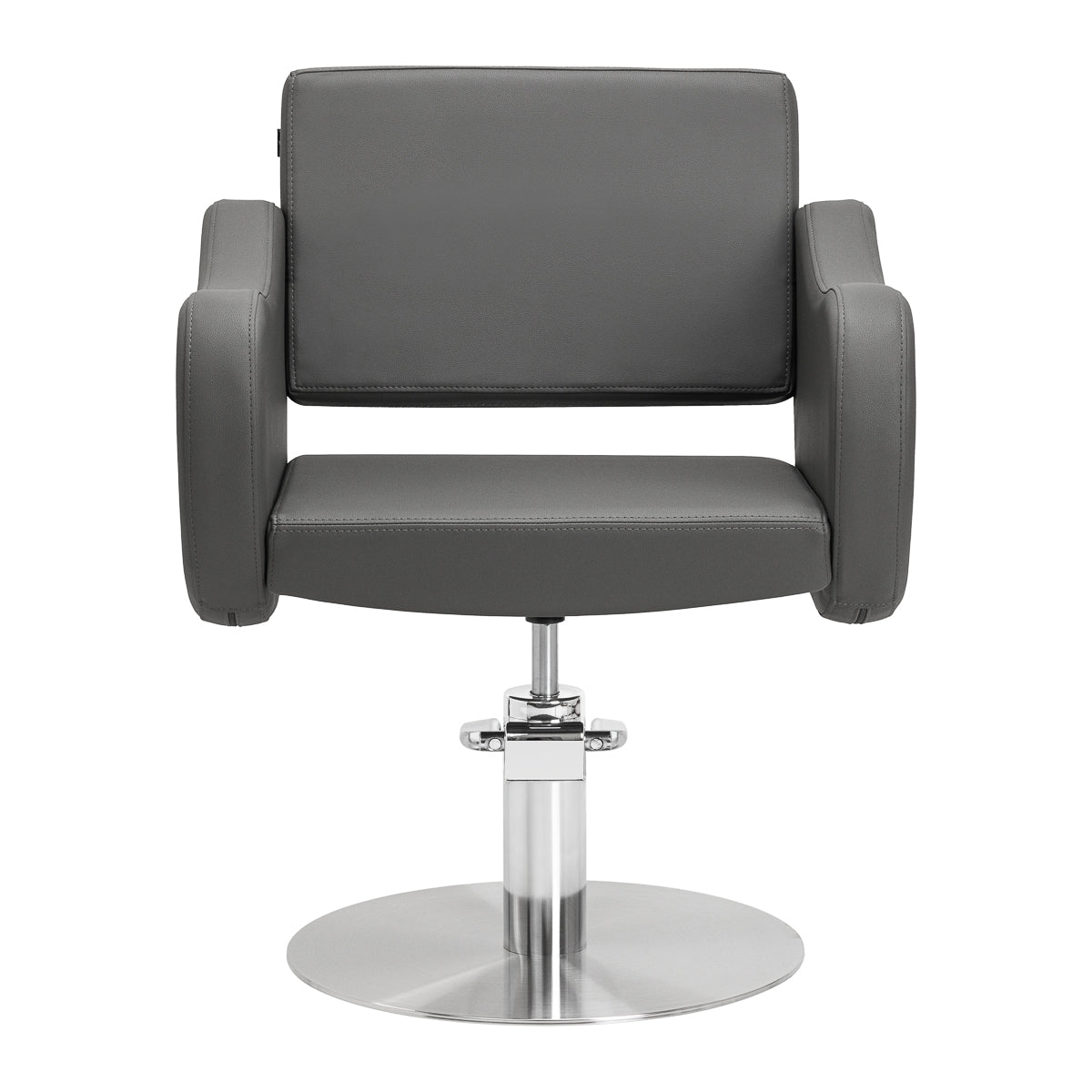 Gabbiano hairdressing chair Sewilla Gray INOX base - BVShop