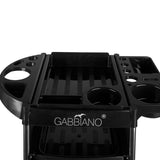 Gabbiano hairdressing trolley fx11-2 black - BVShop