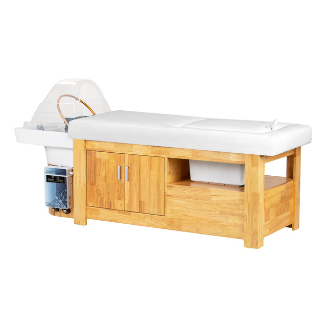 Gabbiano Head Spa Bali hair washing bed white - BVShop