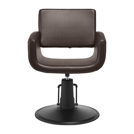 Gabbiano Mataro hairdressing chair brown - BVShop