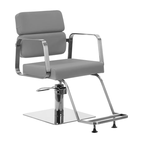 Gabbiano Porto hairdressing chair grey - BVShop