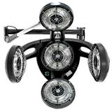 Gabbiano wall-mounted infrazone GD-505W black - BVShop