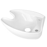Gabbiano white wash bowl - BVShop