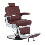 Hair System barber chair BM88066 burgundy - BVShop