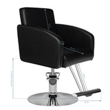 Hair system barber chair hs40 black - BVShop