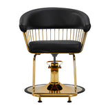 Hair System hairdressing chair Lile gold black - BVShop