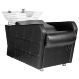 Hair system hsb07 hairdressing wash unit black - BVShop