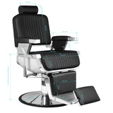 Hair system royal x black barber chair - BVShop