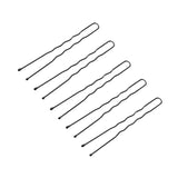 Hairdressing buns for hair e-65 300 pieces 6 cm black - BVShop