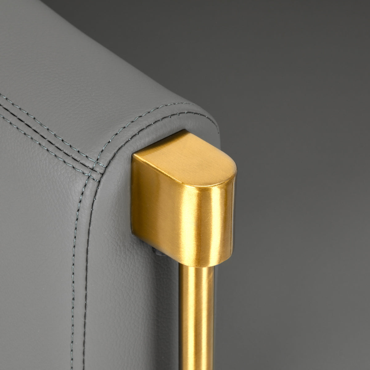 Hairdressing chair Burgos Gold Gray - BVShop