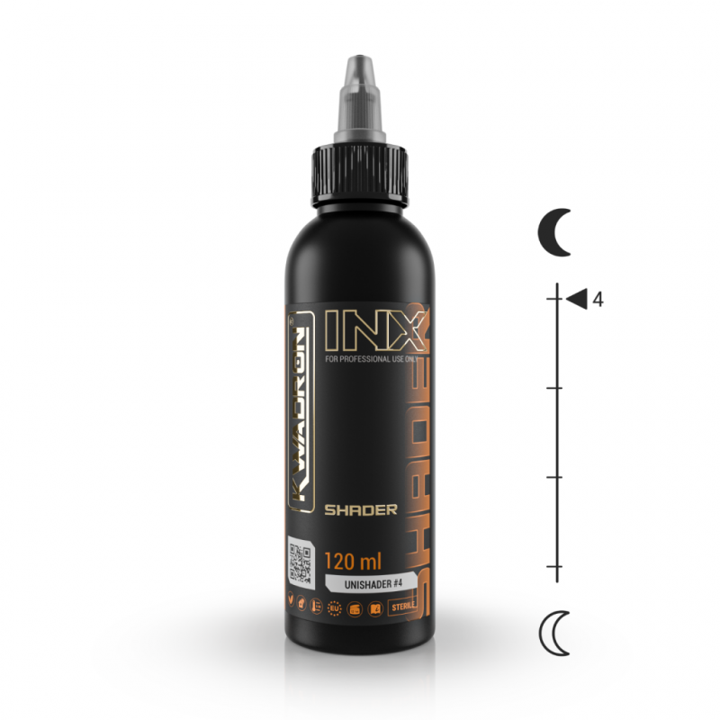Kwadron INX UniShader #4 Tattoo Pigment 120ml/240ml - BVShop