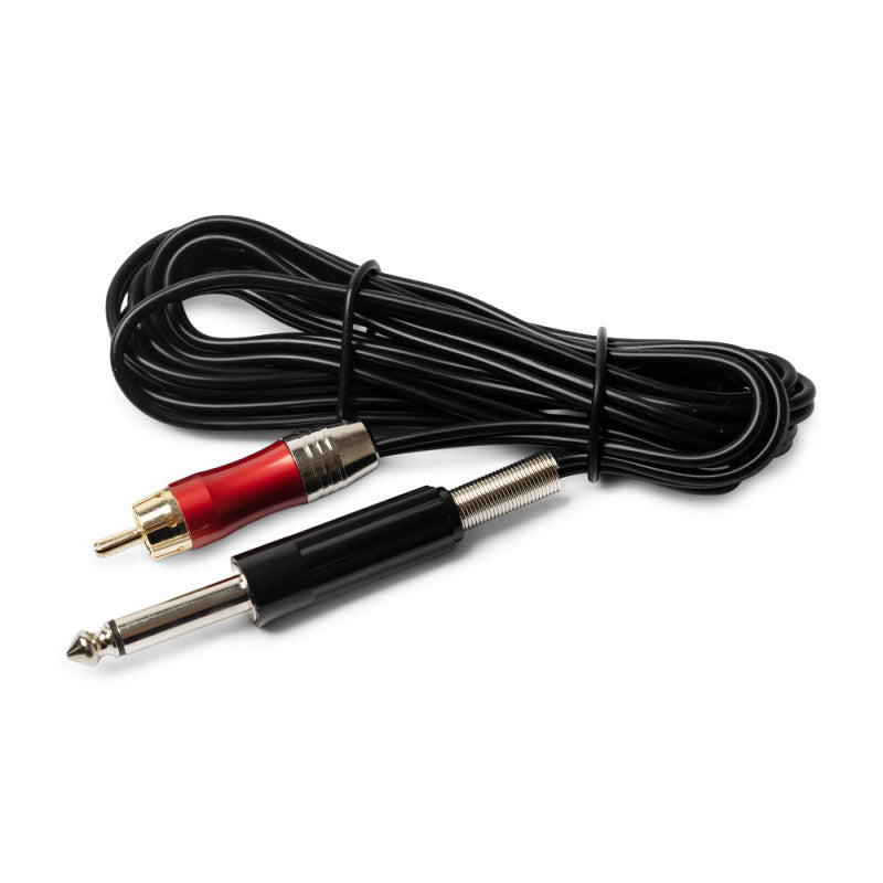 Kwadron RCA Connector + Jack Highline 2m Straight Black - BVShop